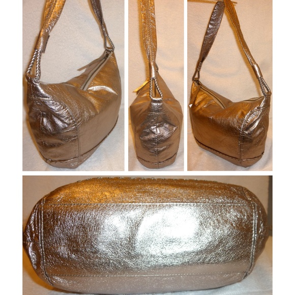 The Sak taupe metallic pig leather hobo - Picture 2 of 6